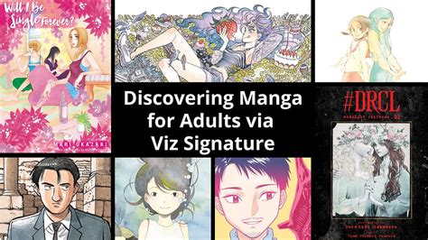 Discovering Manga for Adults via Viz Signature